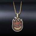 SPITFIRE PENDANT & CHAIN AAA+