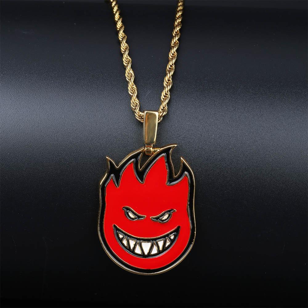 SPITFIRE PENDANT & CHAIN AAA+