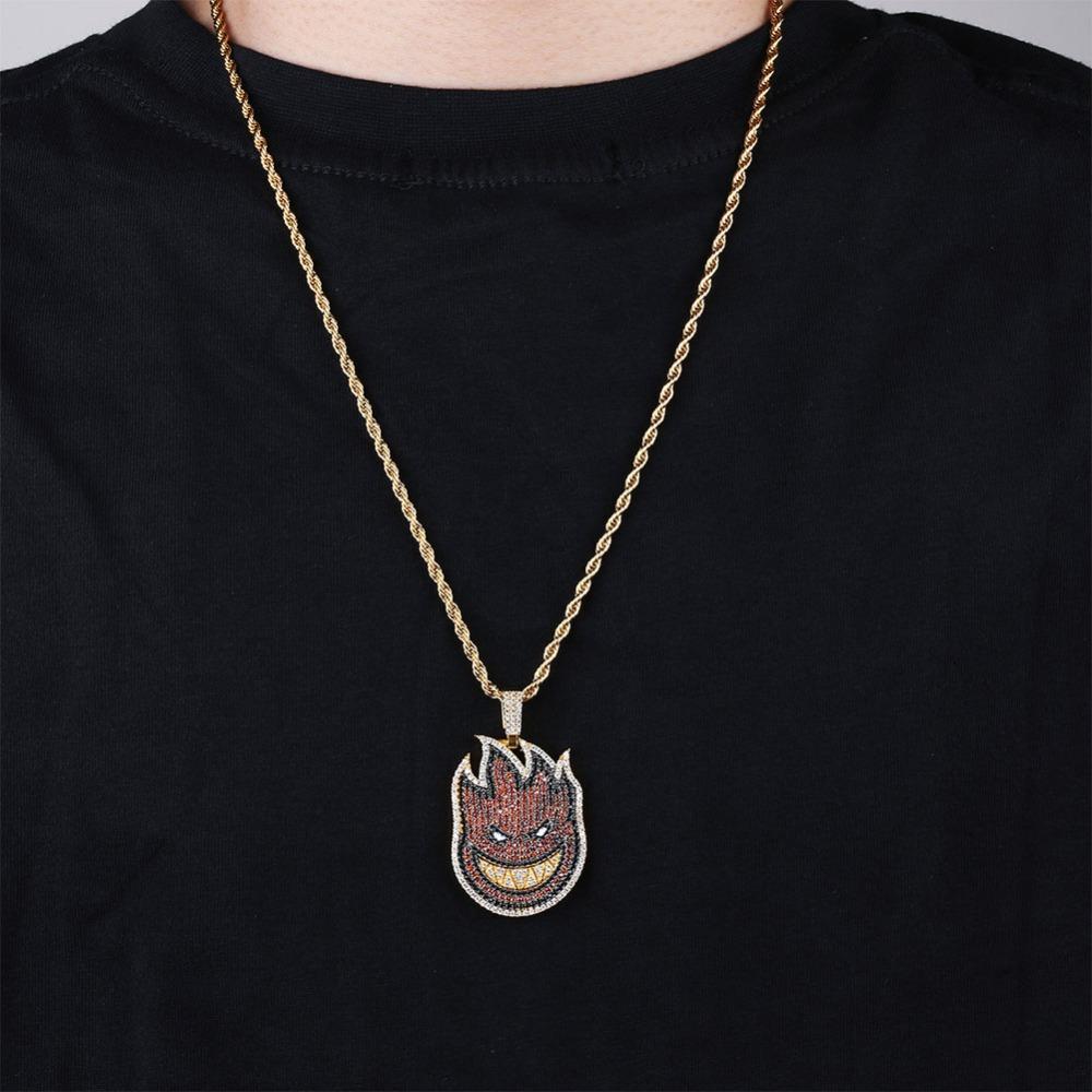 SPITFIRE PENDANT & CHAIN AAA+
