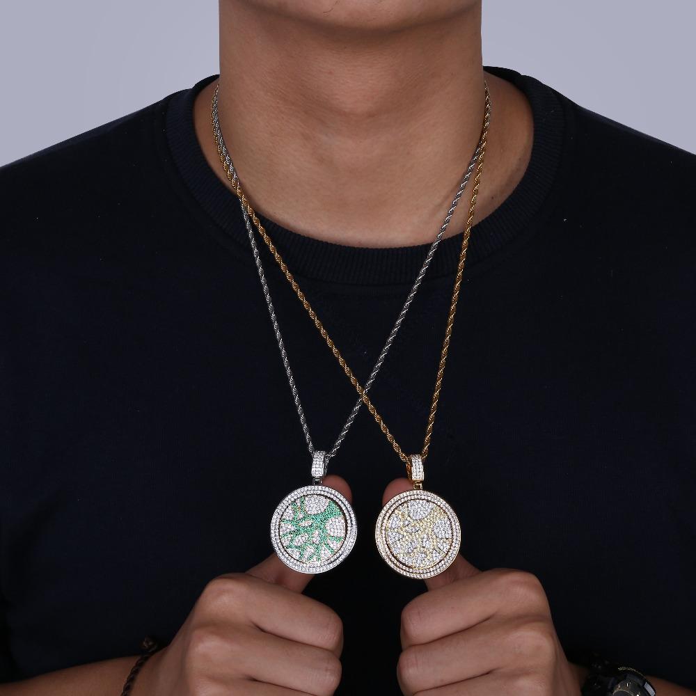 SPINNING TREE OF LIFE PENDANT