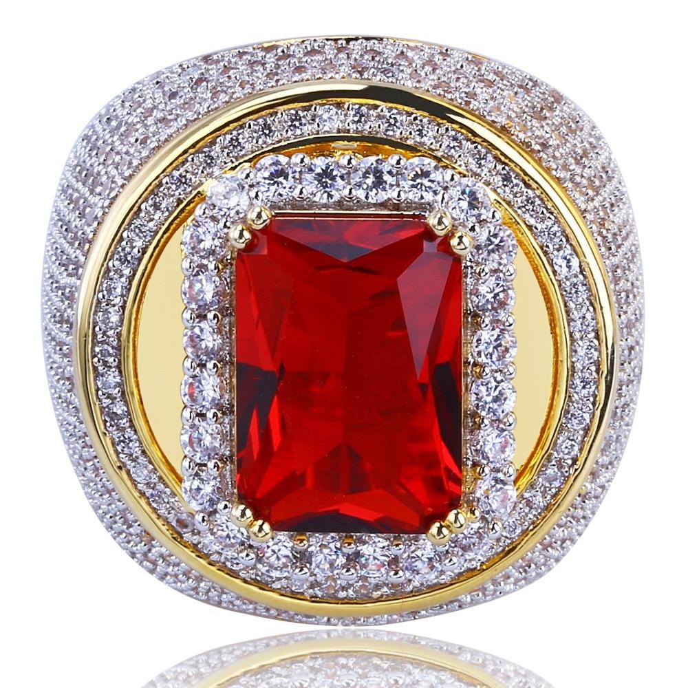 RUBY LAB MADE AAA+ RING