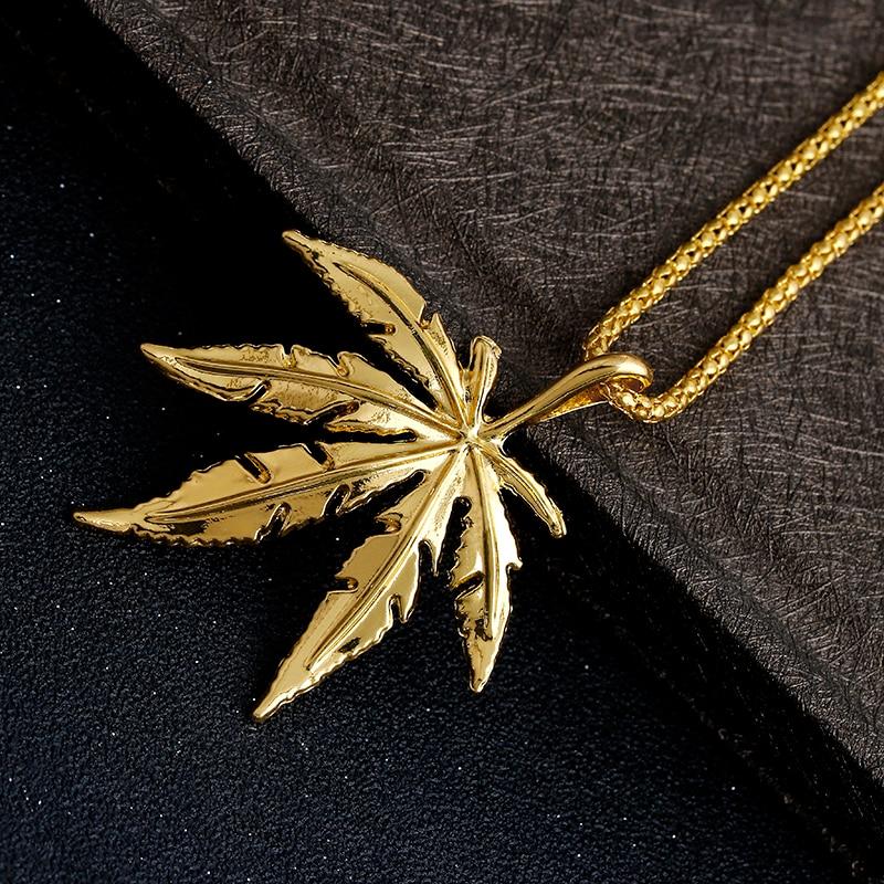14K GOLD PLATED HERB PENDANT & CHAIN AAAAA+