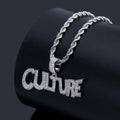 CULTURE ROPE CHAIN PENDANT