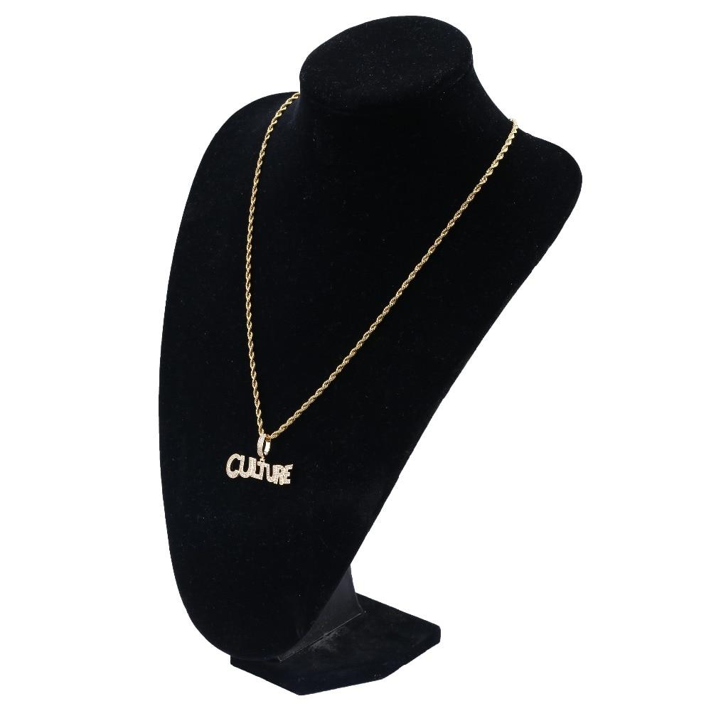 CULTURE ROPE CHAIN PENDANT