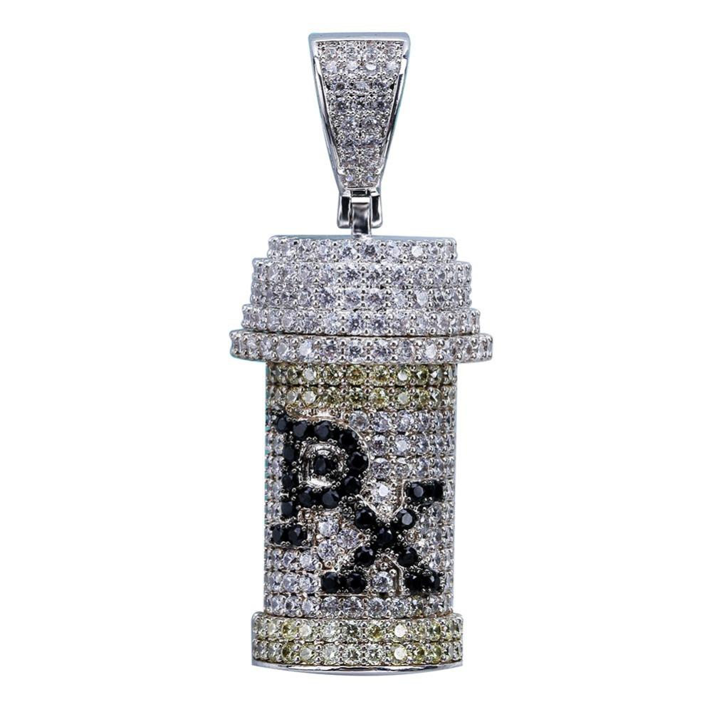 OP-ENABLE MEDICINE BOTTLE PENDANT AAAA+