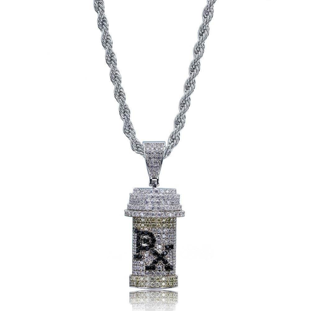 OP-ENABLE MEDICINE BOTTLE PENDANT AAAA+