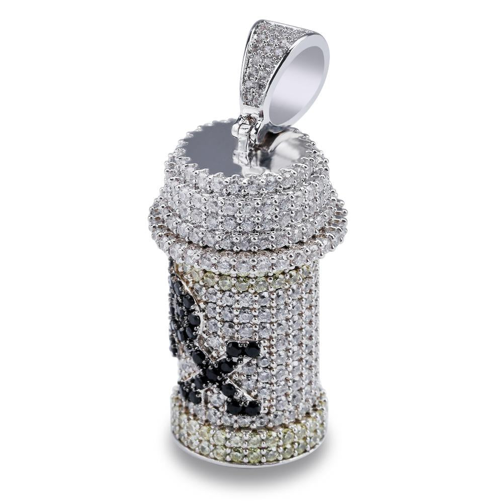 OP-ENABLE MEDICINE BOTTLE PENDANT AAAA+