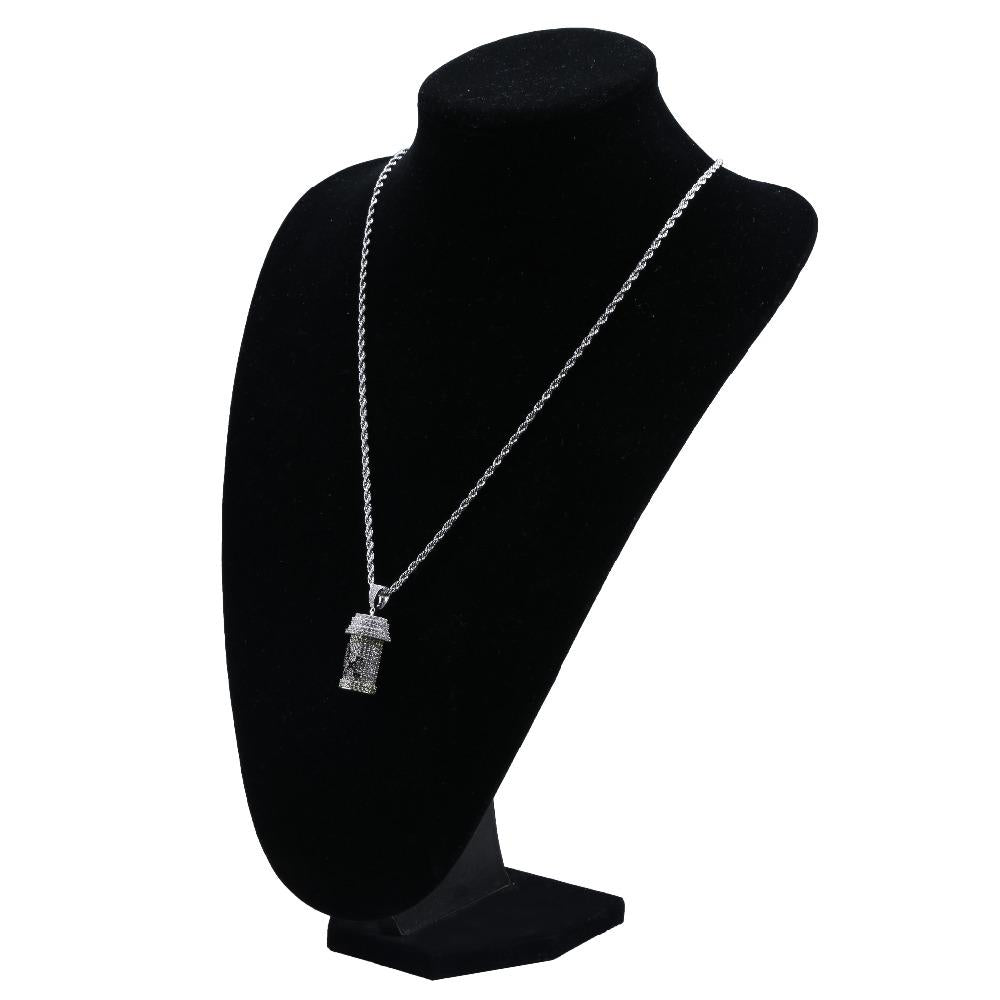 OP-ENABLE MEDICINE BOTTLE PENDANT AAAA+