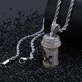 OP-ENABLE MEDICINE BOTTLE PENDANT AAAA+