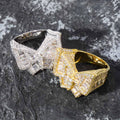 LAB MADE BUTTERFLY RING AAA+