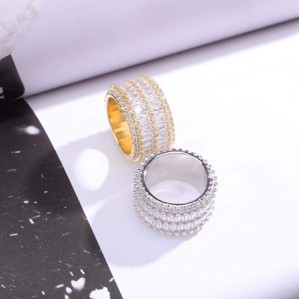 TENNIS DOUBLE DECKER LAB MADE RING AAA+
