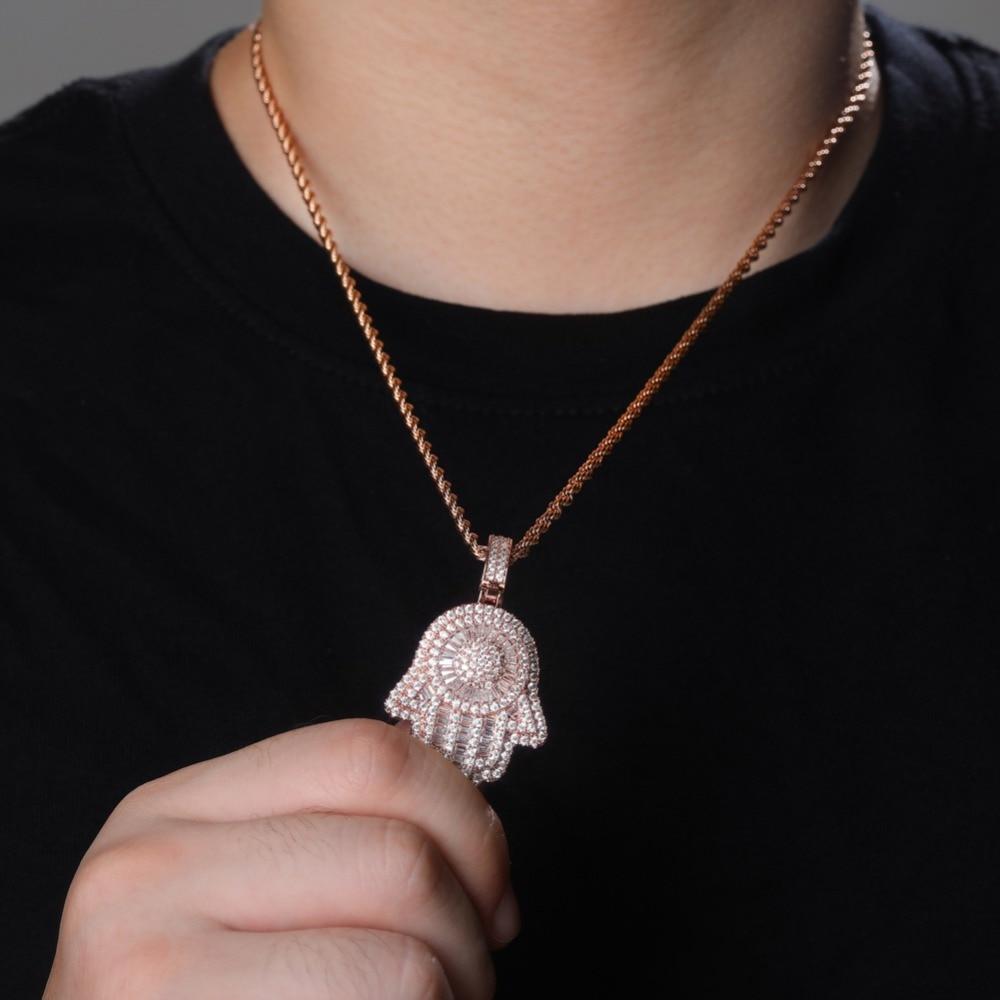 HAMZA ICED OUT PENDANT
