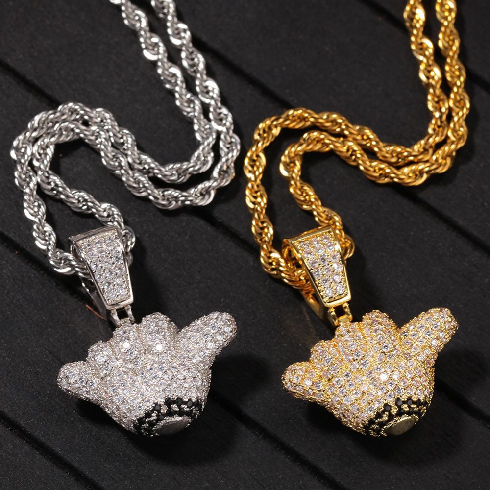 PIPED UP GESTURE PENDANT AAAA+