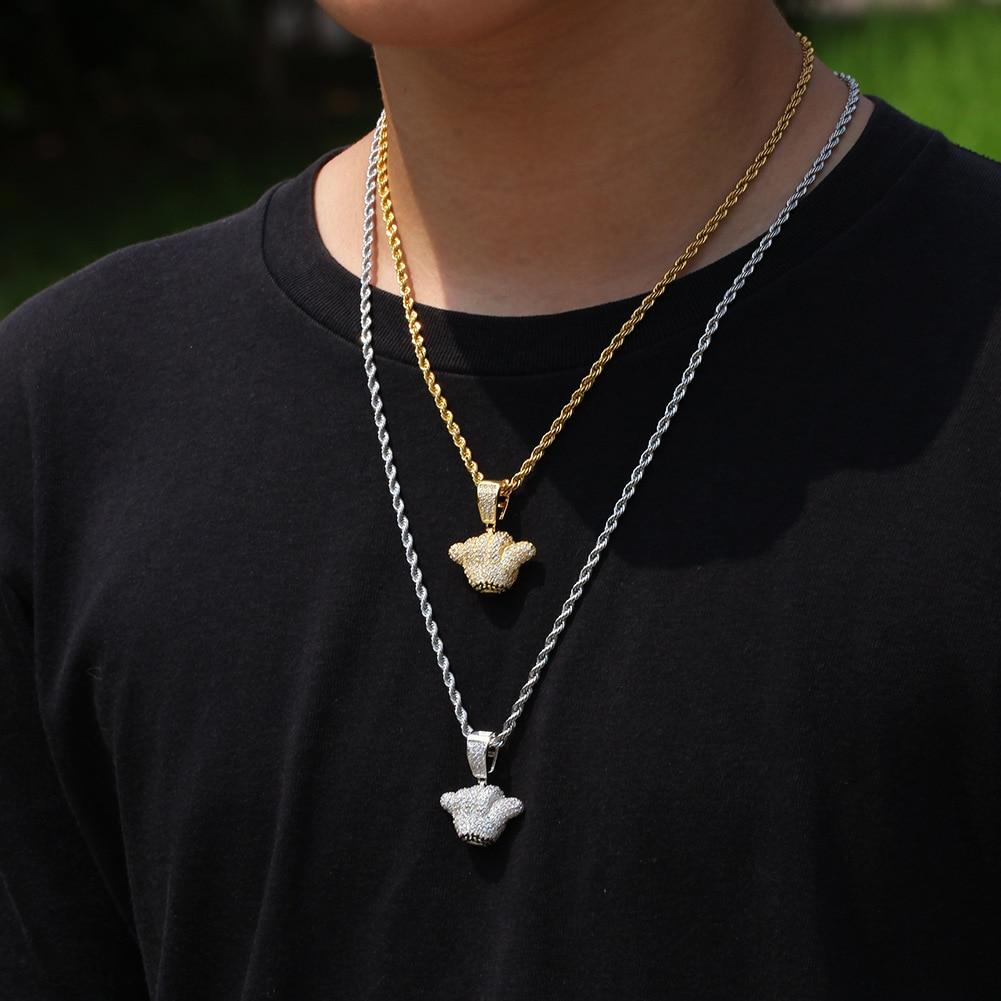 PIPED UP GESTURE PENDANT AAAA+
