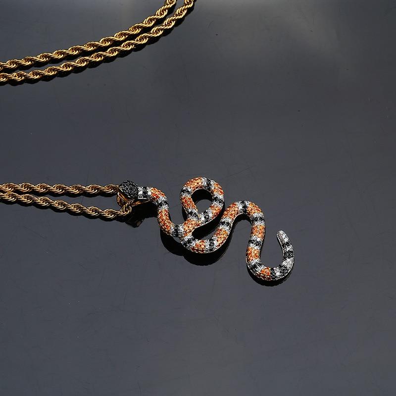 GUCCI SNAKE GOLD PLATED AAA+ PENDANT