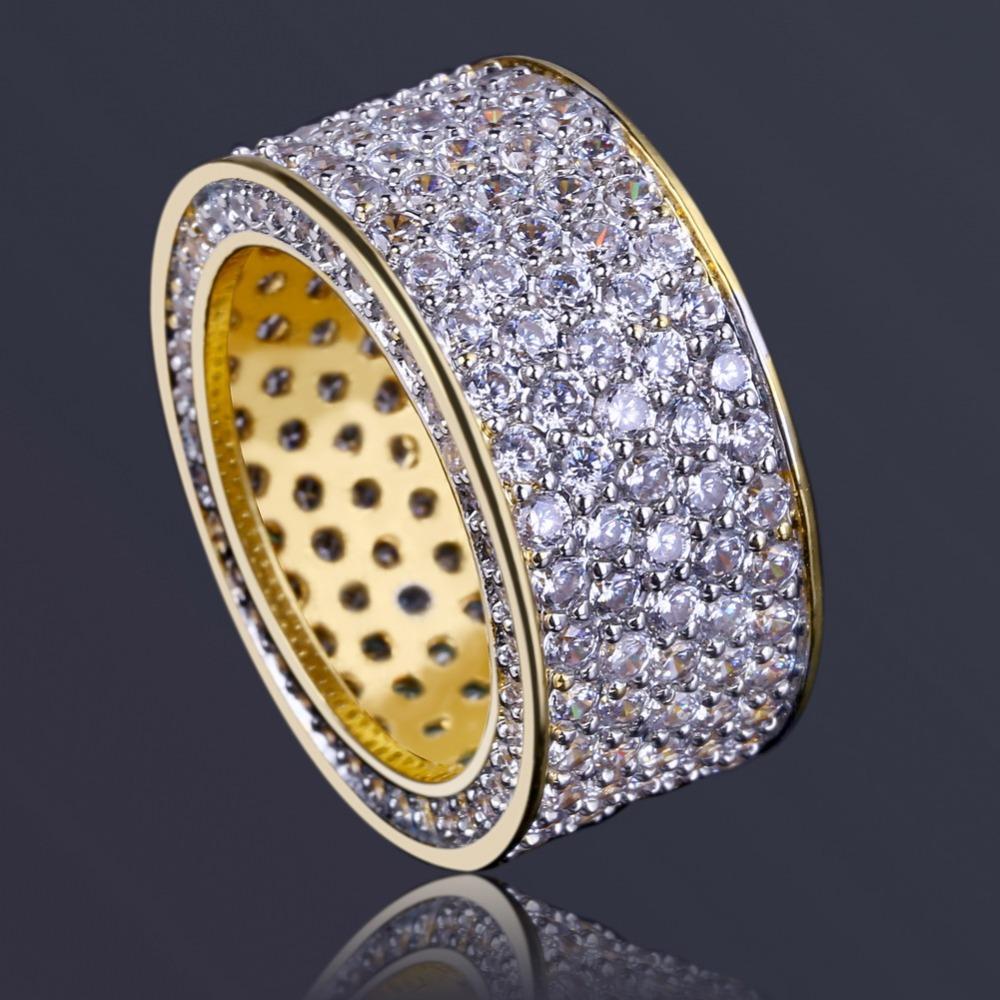 DOUBLE DIPPED LAB MADE PAVE RING AAA+