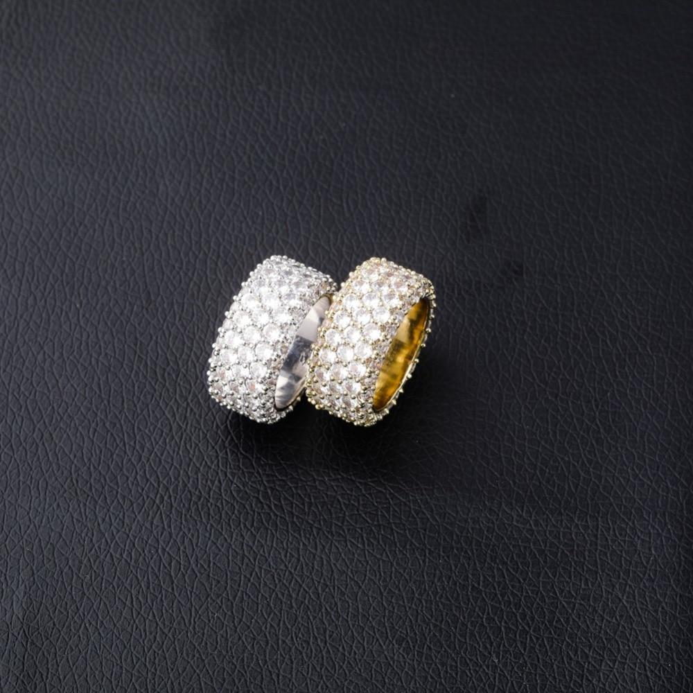 FULLY ICED LAB MADE WHITE GOLD AAAA+ RING (EXCLUSIVE)