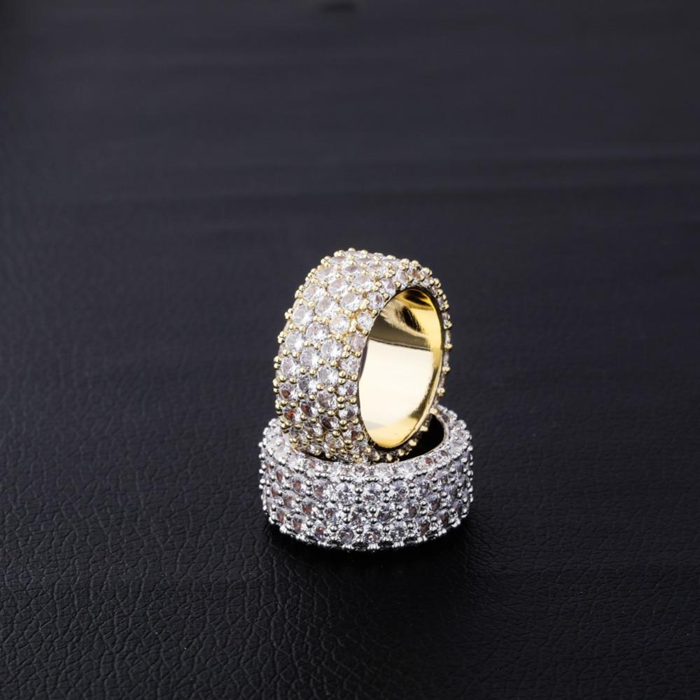 FULLY ICED LAB MADE WHITE GOLD AAAA+ RING (EXCLUSIVE)