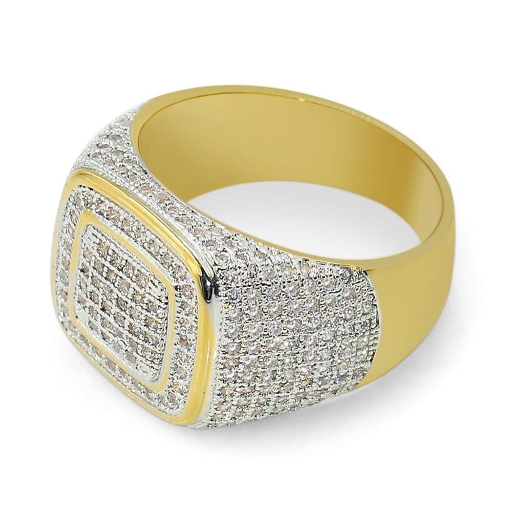 CZ SQUARE LAB MADE AAA+ RING