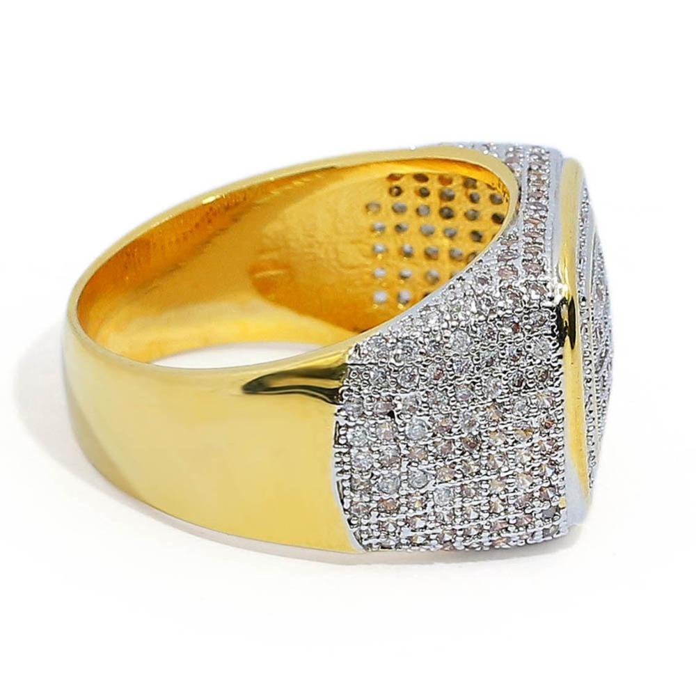 CZ SQUARE LAB MADE AAA+ RING