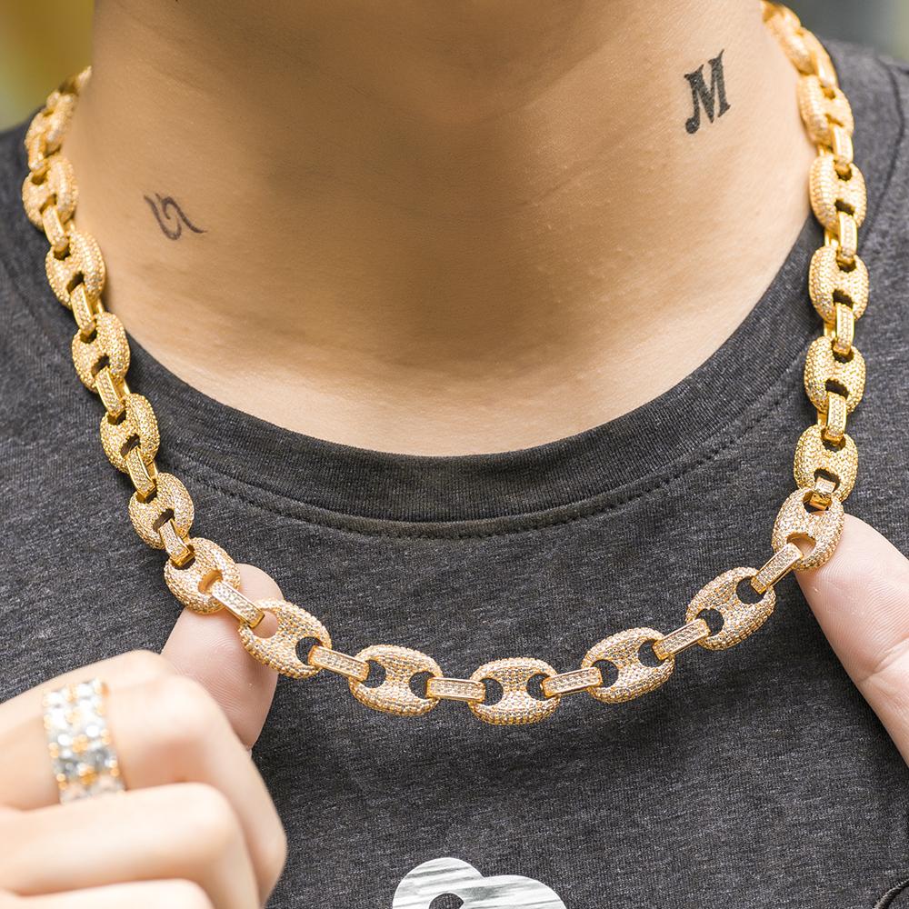 12MM CUBAN LINK CHOKER AAA+