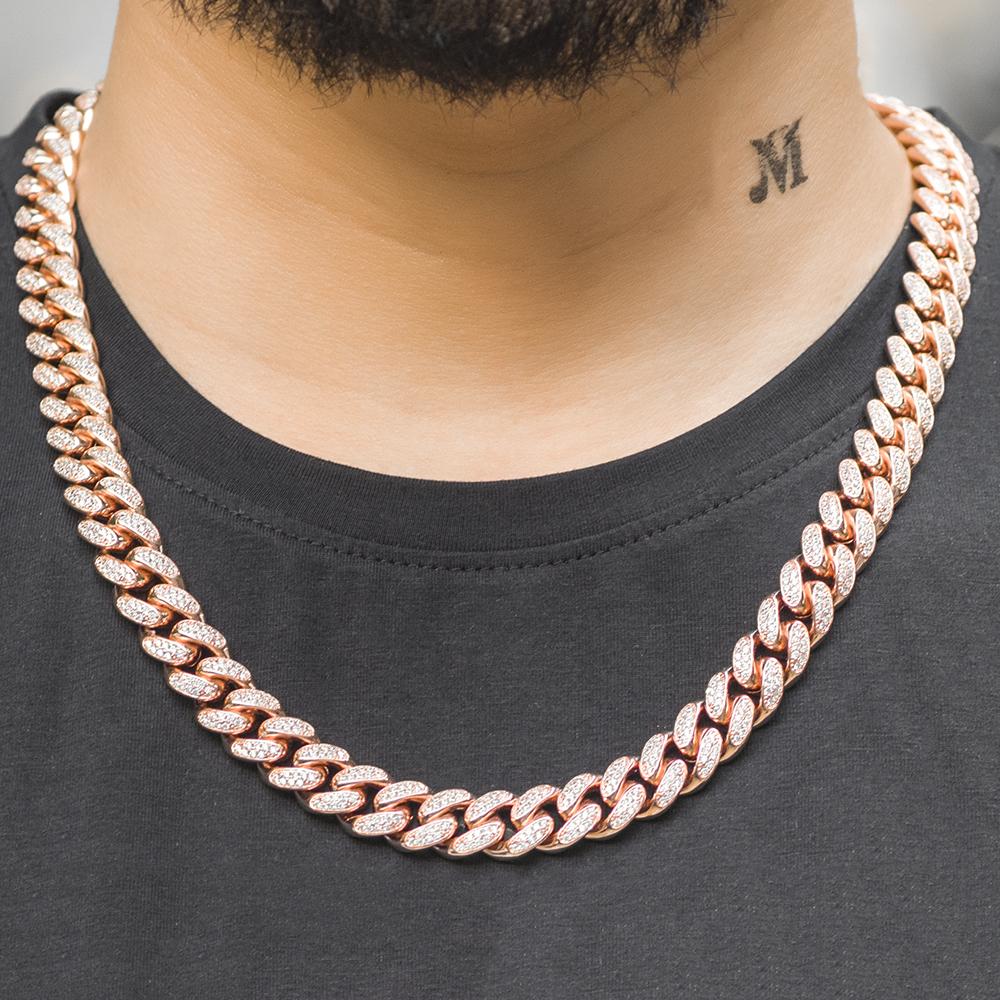 10MM PRONG CUBAN LINK AAAA+