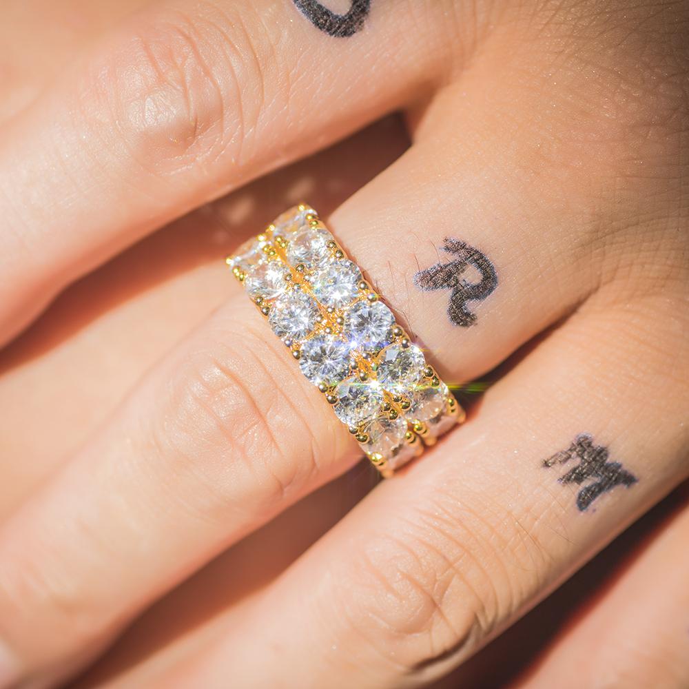 DOUBLE DIP ETERNITY LAB MADE RING AAAAA+ (EXCLUSIVE)