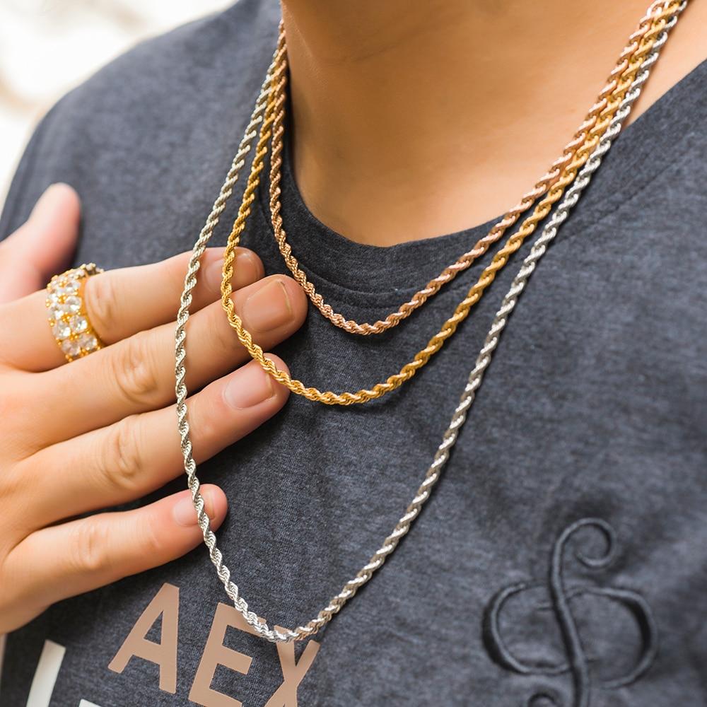 3mm ROPE CHAIN AAAA+