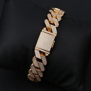 RHINESTONE BARB LINK BRACELET