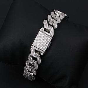RHINESTONE BARB LINK BRACELET