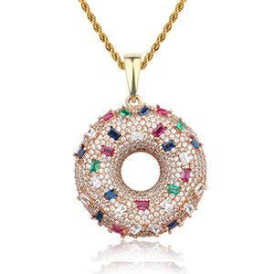 ICY DOUGHNUT PENDANT