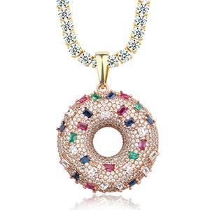 ICY DOUGHNUT PENDANT