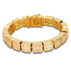 STONE SQUARE BRACELET
