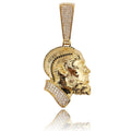 NIPSEY WHITE GOLD PLATED PENDANT AAAA+
