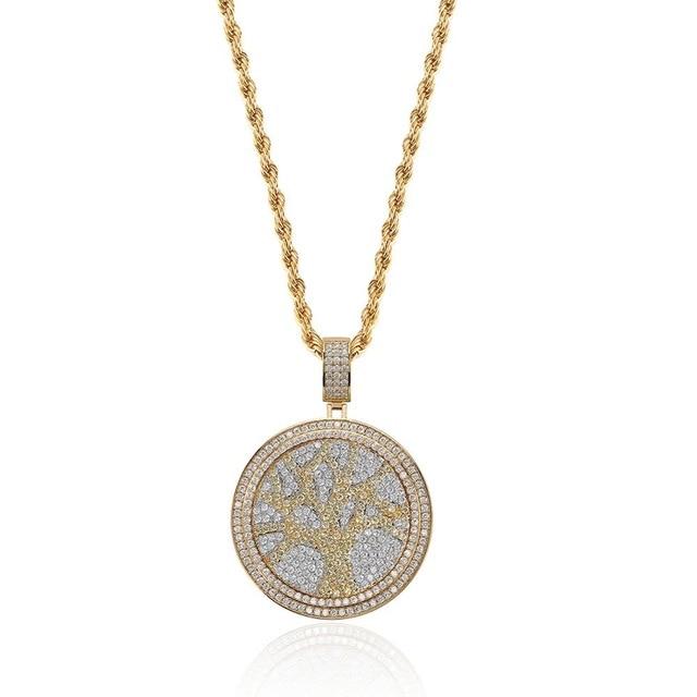SPINNING TREE OF LIFE PENDANT