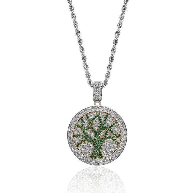 SPINNING TREE OF LIFE PENDANT