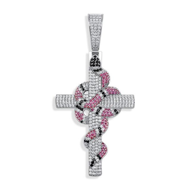 GUCCI SNAKE CROSS CHAIN AAAA+