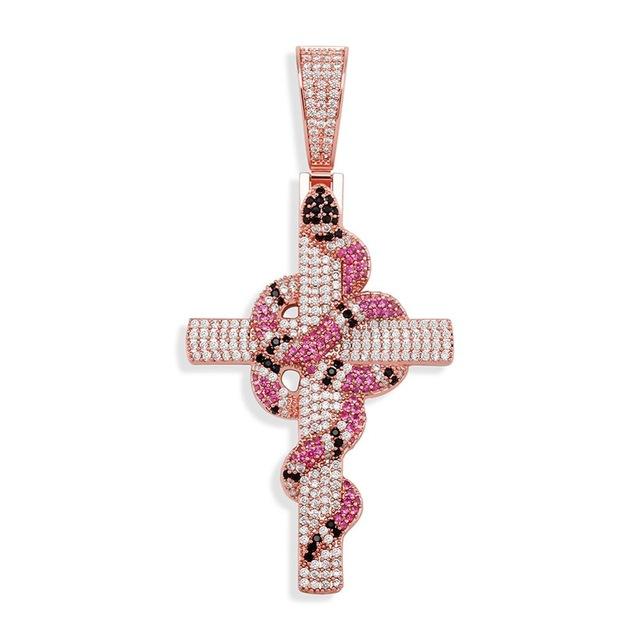 GUCCI SNAKE CROSS CHAIN AAAA+