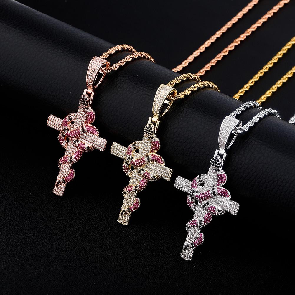 GUCCI SNAKE CROSS CHAIN AAAA+