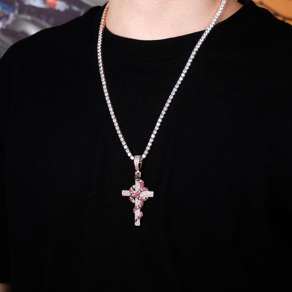 GUCCI SNAKE CROSS CHAIN AAAA+