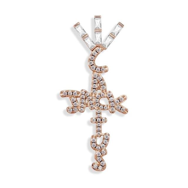 CACTUS JACK PENDANT & CHAIN AAAA+
