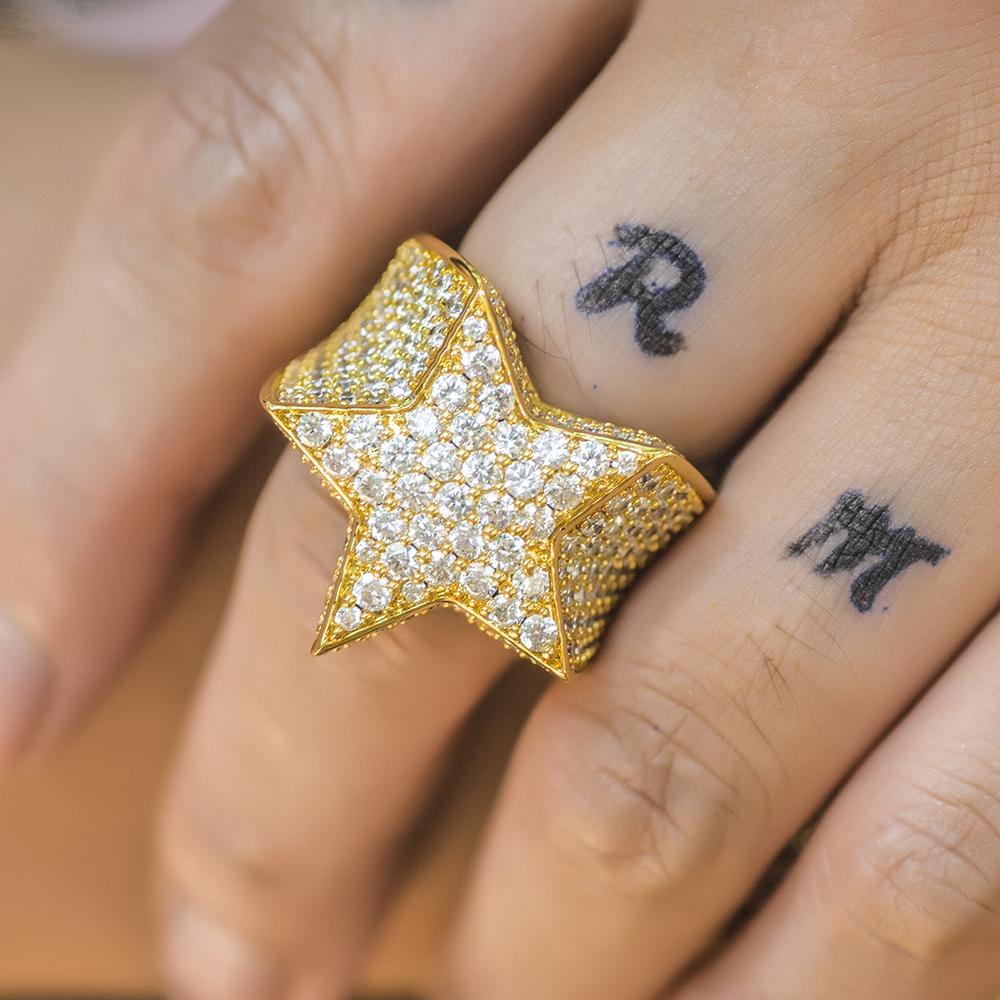 FIVE STAR RING AAAA+ LAB MADE