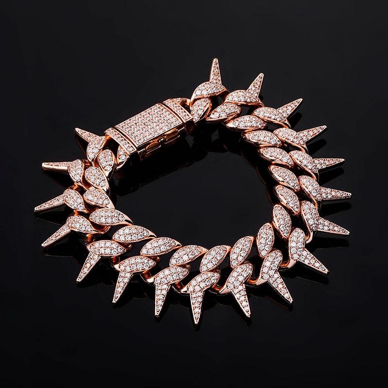 CUBAN SPIKED BRACELET AAA+