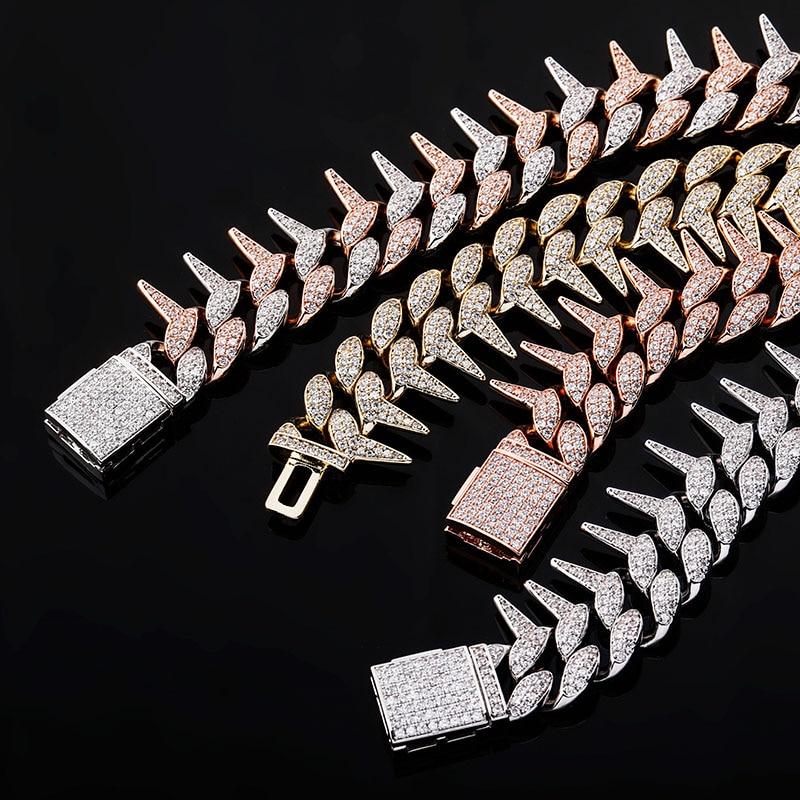 CUBAN SPIKED BRACELET AAA+