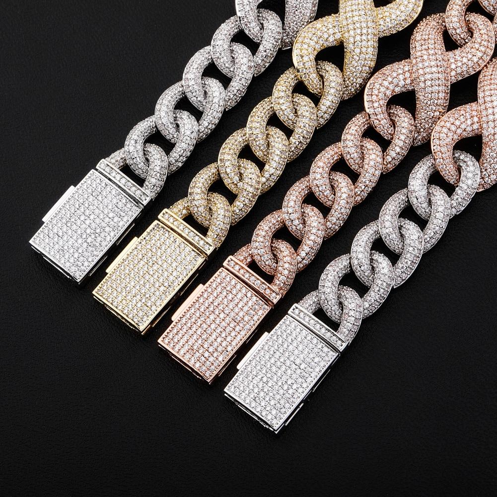 INFINITI CUBAN LINK BRACELET AAAA+