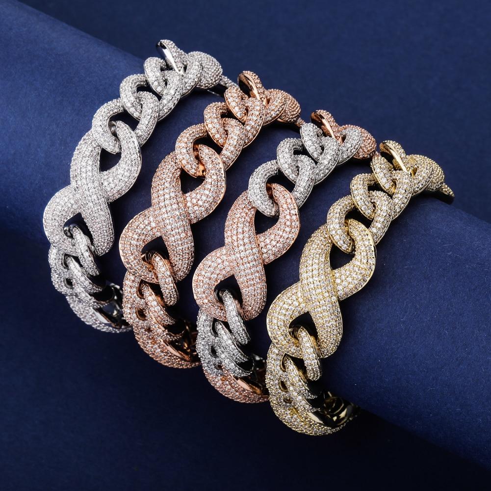INFINITI CUBAN LINK BRACELET AAAA+