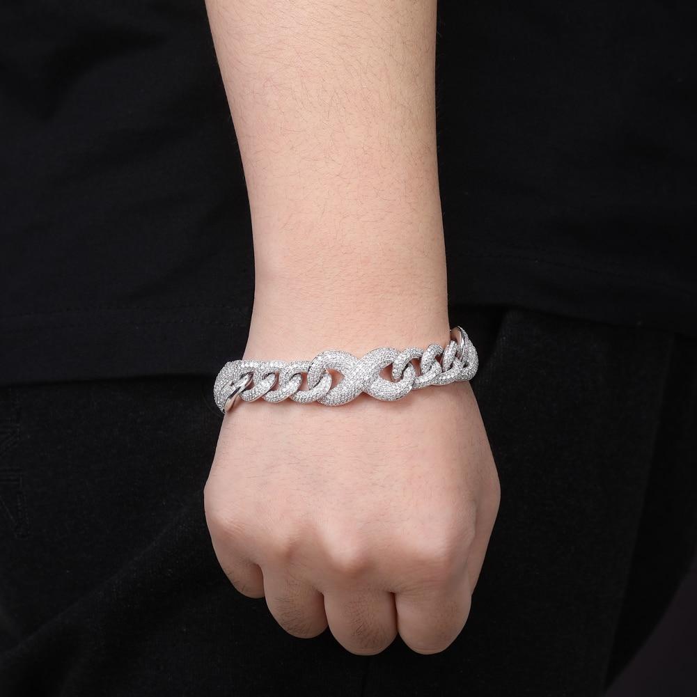 INFINITI CUBAN LINK BRACELET AAAA+