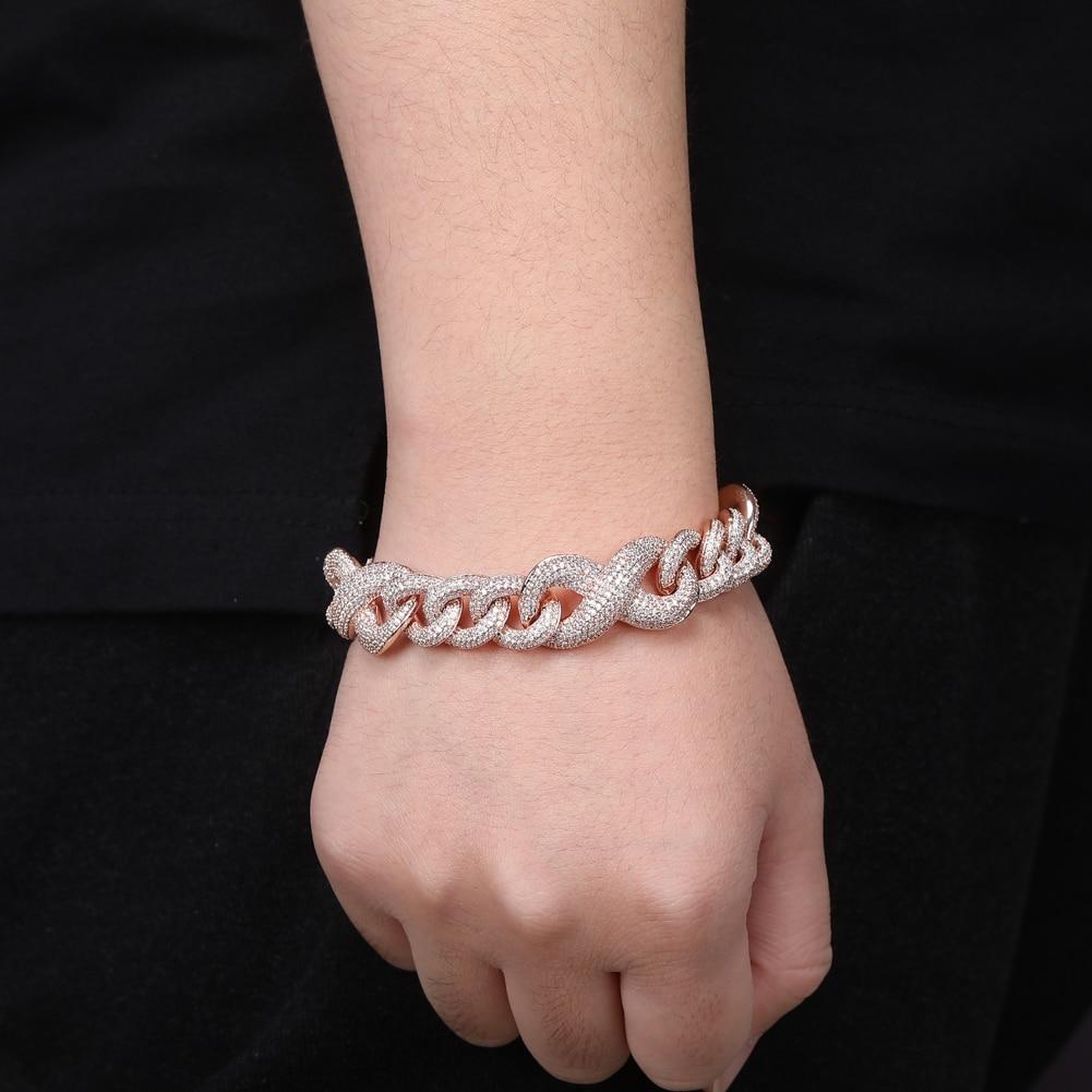 INFINITI CUBAN LINK BRACELET AAAA+
