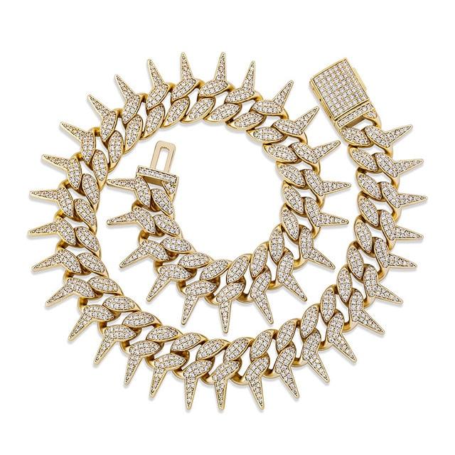 DRIPPED CUBAN LINK CHAIN AAAA+