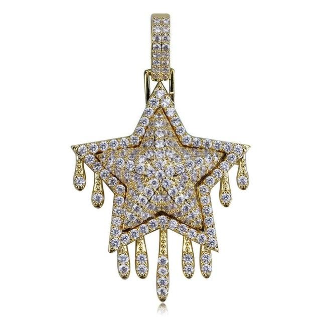 DRIP STAR PENDANT & CHAIN AAA+